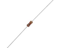 KOA CF1/2CT52R220J Through Hole Resistor, 22 ohm, CF Series, 500 mW, ± 5%, Axial Leaded, 400 V