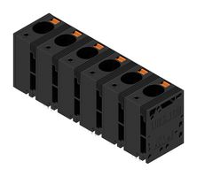 WEIDMULLER 2492250000 Wire-To-Board Terminal Block, 15 mm, 6 Ways, 18 AWG, 4 AWG, 16 mm², Push In