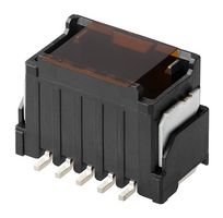 MOLEX 205971-0083 Pin Header, Black, Wire-to-Board, 2 mm, 1 Rows, 8 Contacts, Surface Mount Straight