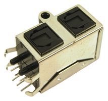 CLIFF ELECTRONIC COMPONENTS FC6842135TR Fiber Optic Connector, TosLink, PBT (Polybutylene Terephthalate) Body