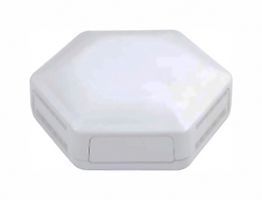 CAMDENBOSS CBHEX1-24-WH Plastic Enclosure, Hex-Box IoT, ABS, 45 mm, 130 mm, 146 mm, IP30, IP40