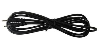 MULTICOMP PRO PSG00032 Audio / Video Cable Assembly, 2.5mm Stereo Jack Plug, 2.5mm Stereo Jack Plug, 6.6 ft, 2 m, Black