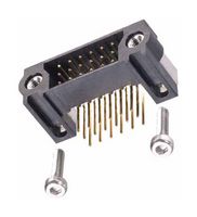 HARWIN M83-LML3M7N18-0000-000 Pin Header, Wire-to-Board, 2 mm, 3 Rows, 18 Contacts, Through Hole, Datamate Mix-Tek M83-LM