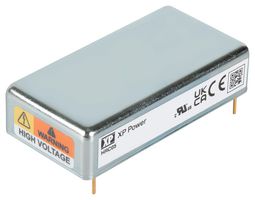 XP POWER HRC0524S4K0N High Voltage DC/DC Converter, Regulated, Negative Output, Adjustable, 5 W, 1.25 mA, Through Hole