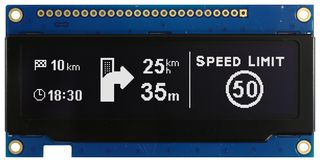 MIDAS DISPLAYS MDOB256064B1V-WM