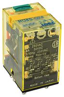 IDEC RU4S-D1-D24 Power Relay, 4PDT, 24 VDC, 6 A, RU Series, Socket, Non Latching