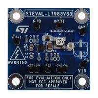 STMICROELECTRONICS STEVAL-L7983V33 Evaluation Kit, L7983PU33R, Power Management, Step Down DC / DC Converter