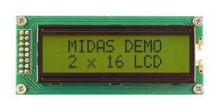 MIDAS DISPLAYS MC21605B6W-SPTLY3.3-V2