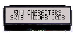 MIDAS DISPLAYS MCCOG21605D6W-FPTI