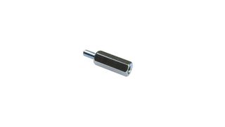 MULTICOMP PRO MP008212 Standoff, Steel, M3, 4-40 UNC, Hex Male-Female, 15 mm, 21 mm