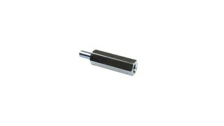 MULTICOMP PRO MP008213 Standoff, Steel, M3, 4-40 UNC, Hex Male-Female, 18 mm, 24 mm