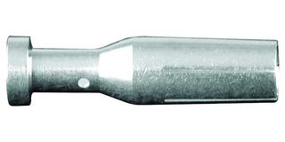 TE CONNECTIVITY T2040002015-000 Heavy Duty Connector Contact, MM, Socket, 18 AWG, Crimp, 40 A, Brass