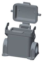 TE CONNECTIVITY T1620063220-000 Heavy Duty Connector, Base, Bulkhead Mount, Side Entry, Aluminium Alloy Body, 1 Lever, H6B