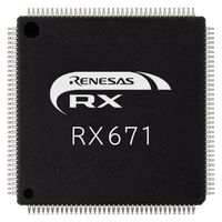 RENESAS R5F5671EHDFB#30 32 Bit Microcontroller, RX Family RX600 Series RX671 Group Microcontrollers, RX, 32 bit, 120 MHz