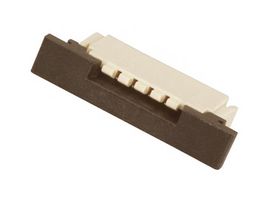 TE CONNECTIVITY - AMP 84953-5 FFC / FPC Board Connector, 1 mm, 5 Contacts, Receptacle, FPC, Surface Mount, Top