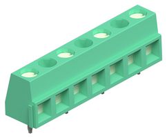 TE CONNECTIVITY - BUCHANAN 282838-2 Wire-To-Board Terminal Block, 10 mm, 2 Ways, 30 AWG, 16 AWG, 1.3 mm², Screw
