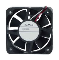 NMB TECHNOLOGIES 05015SS-24N-WA-D0 DC Axial Fan, 24 V, Square, 50 mm, 15 mm, Sleeve Bearing, 10.9 CFM