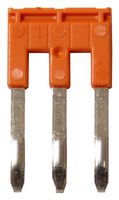 TE CONNECTIVITY - ENTRELEC 1SNK906303R0000 Jumper (Busbar), Jumper Bar, AMP Terminal Blocks, 3 Ways, 6 mm, SNK Series
