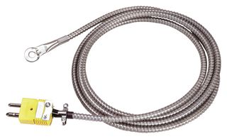 OMEGA WTJ-HD-72-S Thermocouple, J, 0 °C, 482 °C, 72 ", 1.8 m