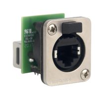 AMPHENOL SINE/TUCHEL RJXS8FD5T In-Line Adapter, Cat5e, RJ45, RJ45, RJ45, XLRnet Series