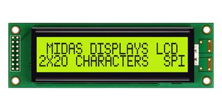 MIDAS DISPLAYS MC22005A6W-SPTLYS-V2