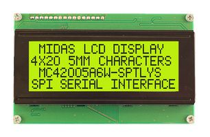 MIDAS DISPLAYS MC42005A6W-SPTLYS-V2