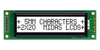 MIDAS DISPLAYS MC22005A6W-FPTLWI-V2