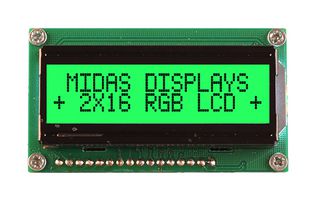 MIDAS DISPLAYS MD21605H6W-FPTLRGB