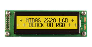 MIDAS DISPLAYS MD22005A6W-FPTLRGB