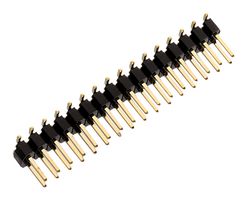 WURTH ELEKTRONIK 62104421921 Pin Header, Board-to-Board, 2 mm, 2 Rows, 44 Contacts, Surface Mount Straight, WR-PHD