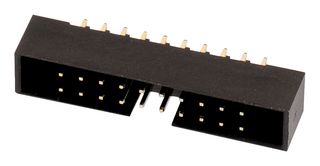 WURTH ELEKTRONIK 62504421621 Pin Header, Wire-to-Board, 2 mm, 2 Rows, 44 Contacts, Through Hole Straight, WR-BHD