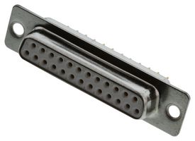 MOLEX / FCT 173109-0128 D Sub Connector, Standard, Receptacle, 173109 Series, 25 Contacts, DB, Solder
