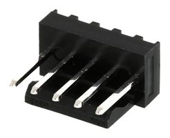 MOLEX 171856-0005 Pin Header, Board-to-Board, Wire-to-Board, 2.54 mm, 1 Rows, 5 Contacts, Through Hole Straight
