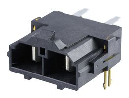 MOLEX 42820-2224 Pin Header, Wire-to-Board, 10 mm, 1 Rows, 2 Contacts, Through Hole Right Angle