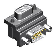 MOLEX / FCT 173114-0258 D Sub Connector Adapter, Standard D Sub, Receptacle, 9 Ways, Standard D Sub, Plug, 9 Ways