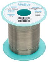 WELLER T0051402499 Solder Wire, No Clean, Lead Free, 96.5, 3, 0.5 Sn, Ag, Cu, 100G, 221 °C, WSW Series, 1 mm OD