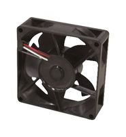 NMB TECHNOLOGIES 08025VE-12P-GT-D0 DC Axial Fan, 12 V, Square, 80 mm, 25 mm, Ball Bearing, 73.1 CFM