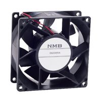 NMB TECHNOLOGIES 09238RE-24P-GT-D0 DC Axial Fan, 24 V, Square, 92 mm, 38 mm, Ball Bearing, 141.26 CFM