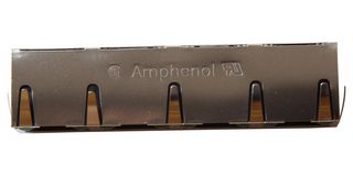 AMPHENOL COMMUNICATIONS SOLUTIONS RJHSE-5385-04 Modular Connector, RJ45 Jack, 1 x 4 (Ganged), 8P8C, Cat5, Through Hole Mount