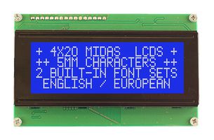 MIDAS DISPLAYS MC42005A6WK-BNMLW-V2