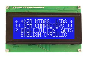 MIDAS DISPLAYS MC42005A6WR-BNMLW-V2