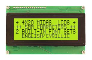 MIDAS DISPLAYS MC42005A6WR-SPTLY-V2