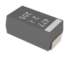 KEMET A700V477M002PTE009 Polymer Aluminium Electrolytic Capacitor, 470 µF, 2 V, 2917 [7343 Metric], 9000 µohm