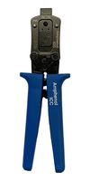 AMPHENOL COMMUNICATIONS SOLUTIONS 10161239-001 Crimp Tool, Ratchet, Amphenol Minitek 10156617 Series 26-24-22 AWG Right Angle Terminals