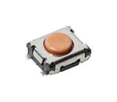C&K COMPONENTS PTS830GG140SMTR LFS Tactile Switch, PTS830 Series, Top Actuated, Surface Mount, Round Button, 450 gf, 50mA at 12VDC