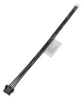MOLEX 218102-1041 Cable Assembly, Micro-Lock Plus Receptacle to Free End, 4 Ways, 2 mm, 1 Row, 100 mm, 3.9 "