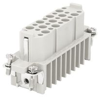 MULTICOMP PRO MP009536 Heavy Duty Connector, MP-HD INSERTS, Insert, 25+PE Contacts, 16A, Receptacle