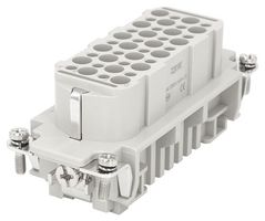 MULTICOMP PRO MP009538 Heavy Duty Connector, MP-HD INSERTS, Insert, 40+PE Contacts, 16B, Receptacle