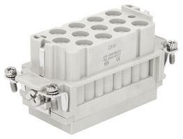 MULTICOMP PRO MP009616 Heavy Duty Connector, Combination, 40A/10A, MP-HK INSERTS, Insert, 14+PE Contacts, 16B, Receptacle