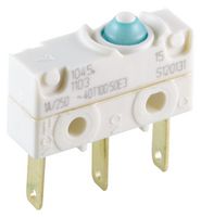 MARQUARDT 1045.1103 Microswitch, Subminiature, Pin Plunger, SPDT, Quick Connect, 10 A